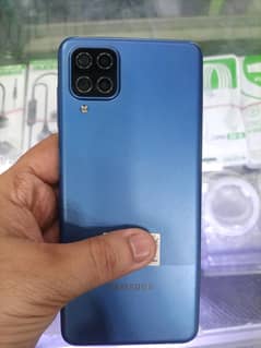Samsung A12 Casing Blue