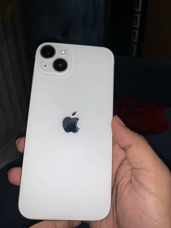iphone 14plus jv non PTA 128 10/10 scratchless phone 4
