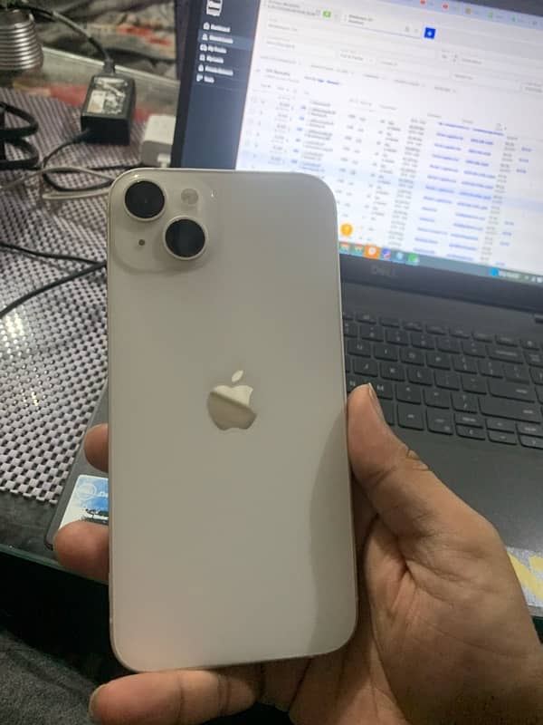 iphone 14plus jv non PTA 128 10/10 scratchless phone 8