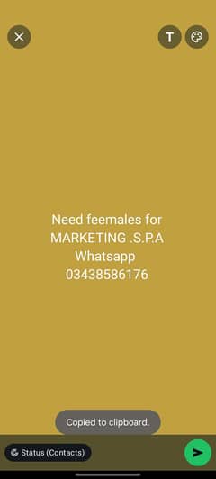 urgently staff required
