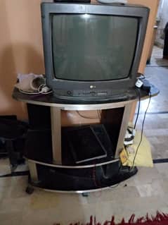 tv trolly and tv for sale