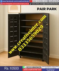 Dressing tabl Cupboard Almari Wardrobe bed set single IronStand mirro