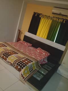 One bed furnished apartment available for rent daily basis