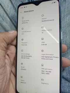oppo f 15 8gb 256gb pta aproved