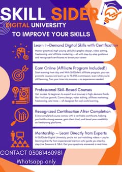 Online Working Opportunities. Skill teaching university.
