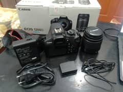 Canon 1200D with 18-55 lense and complete box