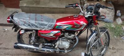 Honda cg 125 2012 model  03437074436