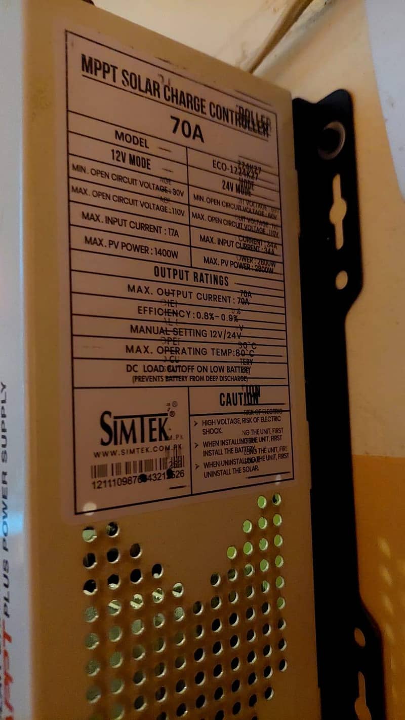 simtek mppt 70a model solar mppt 5 month warranty 2