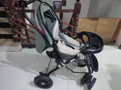 baby stroller with bigger wheel size for smooth driver