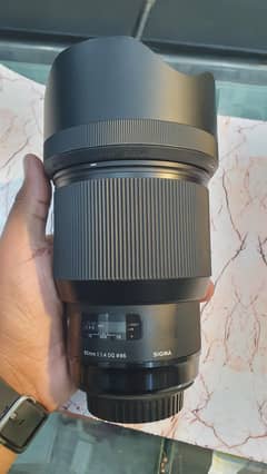 *Sigma 85mm f/1.4 DG ART Lens Canon 03002851392
