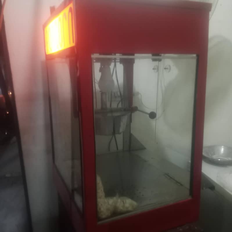 popcorn machine 3 month used only 4