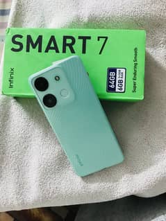 Infinix smart 7  (64 gb ) with box
