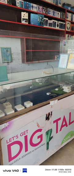 Mobile Shop rak or almaria sell urgent