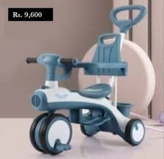 Kids Tricycles | Baby 3 wheel cycles | 4 light and music | Pohish seat