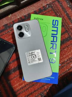 Infinix smart 9 4/128 Total genuine 6 month warranty available ha abi
