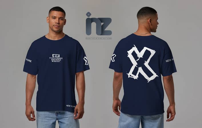 Korean Style Oversized T-Shirts for Men and Boys with Dropped Shoulders and Short Sleeves, Casual Cotton Round Neck Tops for Summer and Formal Events