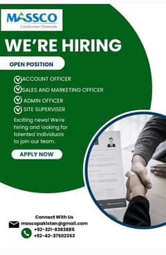 Office staff required.