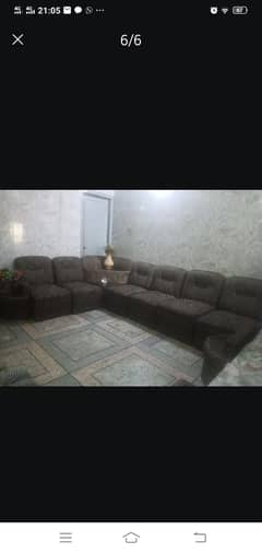 7 Seeter sofa set