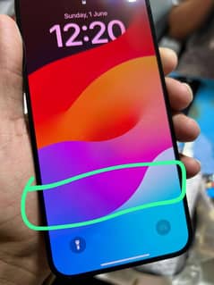 Iphone 13 pro max original panel minor si line ha na hony k brabar