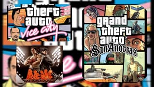 3 games Tekken 6,GTA vice and GTA San Andrease D@wnload in 100 rupees