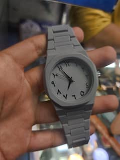 Arabic aura watch and chain