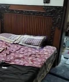 Bed with side table plus Dressing table