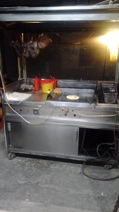 shawarma counter