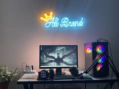 “High-End Gaming PC | i7 7th Gen | RX 580 8GB | 32GB RAM | SSD + HDD”