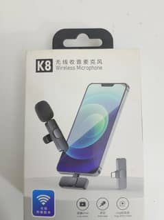 Wireless microphone for vlogging
