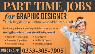 Part-Time Jobs for Female Graphic Designers