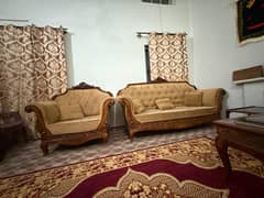 7 Seater Wooden Sofa (Sissoo wood) Tali wood