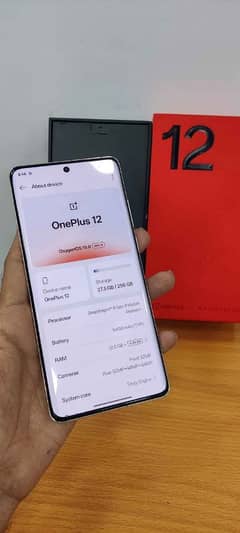 one plus 12 12GB RAM 256GB ROM 0328=2741=866