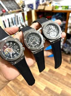Hublot watch and Arabic aura