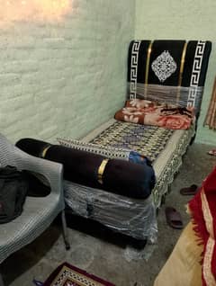 2 signals beds For sale without Mattress WhatsApp 03175606810