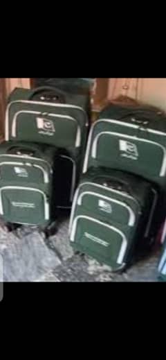 Luggage+hand carry trolly bag