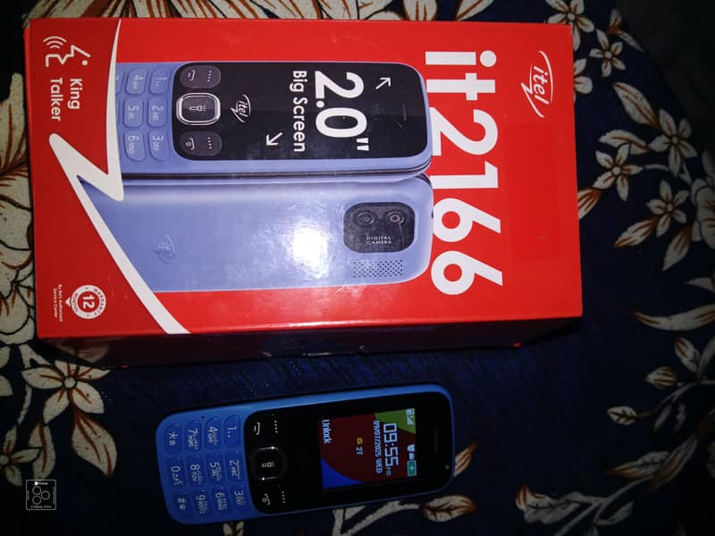 itel new mobile open box only without charger with big screen 11