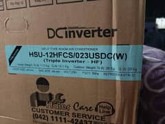 Brand New, Carton Packed Haier AC 1 Ton