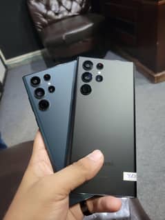 S22 Ultra 5G 12/256 GB Official PTA physical+Esim original S-Pen
