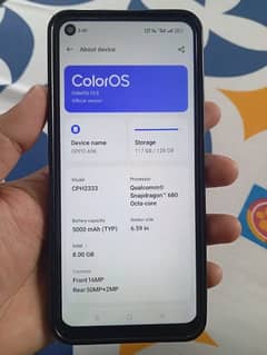 oppo A96 new mobile compulet box charging All ok mobile for sale