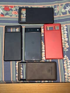 Pixel 6 with 4 back covers 10/9 pta proved not any fault
