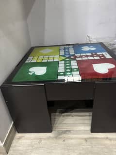  Ludo Table with 4 Chairs – Perfect for Family Fun!