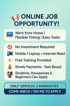 Work from Anywhere, Earn with Purpose!