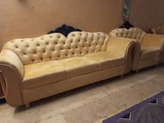 velvet sofa set