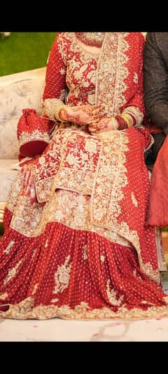 Barat Lenhga Red dress