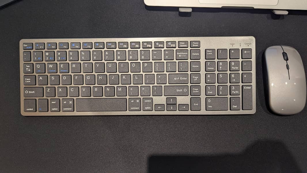 Wireless Keyboard & Mouse Combo – Rechargeable | Premium Build 0