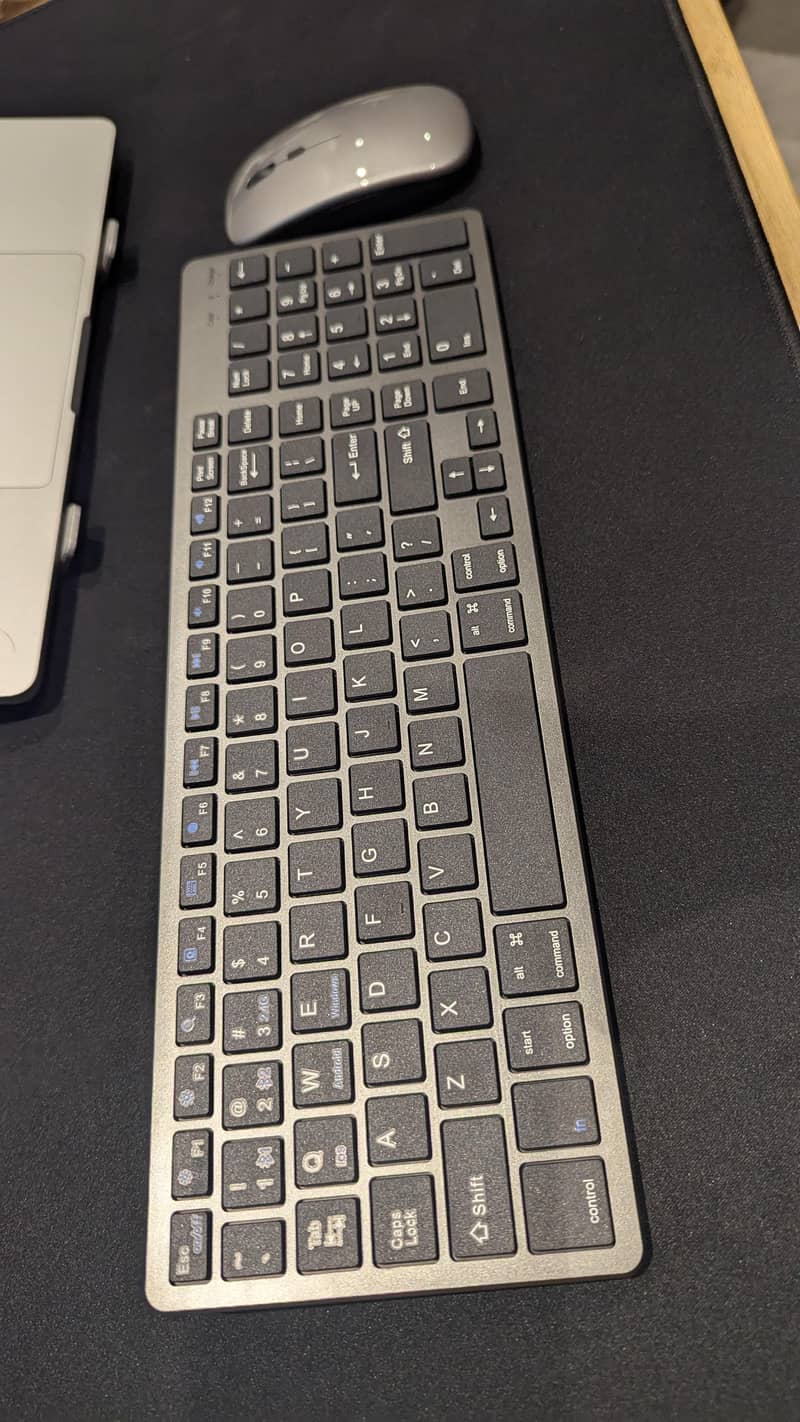 Wireless Keyboard & Mouse Combo – Rechargeable | Premium Build 1
