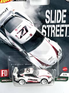 Hot Wheels ‘20 Toyota GR Supra MK5 Premium White Slide Street