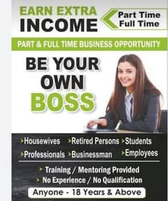 Work from home,, online business