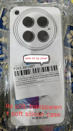 Infinix Zero 40 5G Cases, Flip Covers, Silicon Covers