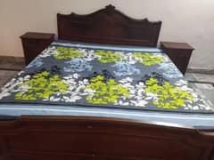 Double bed ( sight tables and bed)